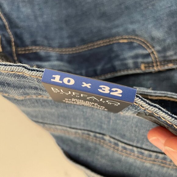 Buffalo David Bitton Boulevard Slim Fit MRise Cotton Blend Jeans Sz 10 x 32 NWT - Picture 9 of 12